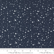 Load image into Gallery viewer, Merrymaking Snow Dots in Winter Night, Gingiber, Moda Fabrics, 48346 12