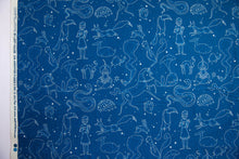 Load image into Gallery viewer, Constellations Star Signs in Prussian Blue, Lizzy House, A-5976-B
