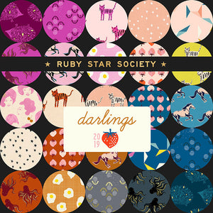 16-Inch Remnant Darlings Tangrams in Blue Raspberry, Rashida Coleman Hale, Ruby Star Society, RS5015-15