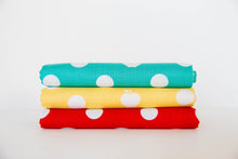 Load image into Gallery viewer, Apple of My Eye Apple Dots in Red, Quilted Fish, Amanda Herring, C2895-Red