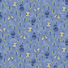 Load image into Gallery viewer, Omatsuri Nakama Mori No Omatsuri in Sky Unbleached Fabric, Hitomi Osumi, HO301-SK3U