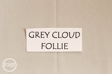Load image into Gallery viewer, Follie Solid in Grey Cloud, Lotta Jansdotter, Windham Fabrics, 100% Cotton Fabric, 353621-9