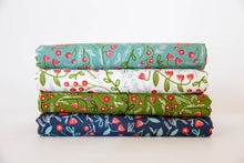 Load image into Gallery viewer, Merrymaking Winter Berries in Evergreen, Gingiber, Moda Fabrics, 48344 14M