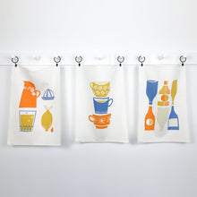 Load image into Gallery viewer, British Invasion Tea Towel Panel, Rachel Cave, BI0003