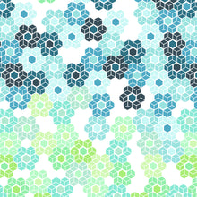 Load image into Gallery viewer, A Day Away Hexie Party in Splash, Renee Fly, RF102-SP1