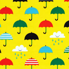 Load image into Gallery viewer, Small World Singin' in the Rain, Corduroy Fabric, 100% GOTS-Certified Organic Cotton, 132808