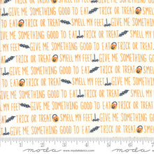 Load image into Gallery viewer, Ghouls and Goodies Trick or Treat Text in Cream Pumpkin, Stacy Iest Hsu, 20683 11