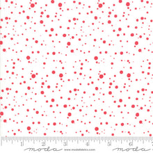 Load image into Gallery viewer, Farm Charm Camp Fire Dot in Cloud White, Gingiber, Moda Fabrics, 48296 11