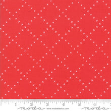 Load image into Gallery viewer, Farm Charm Lattice in Rooster Red, Gingiber, Moda Fabrics, 48297 14