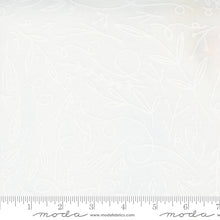 Load image into Gallery viewer, Words to Live By Filigree Doodle in Cloud, Gingiber, Moda Fabrics, 48322 24