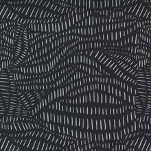 Load image into Gallery viewer, Words to Live By Scattered Lines in Ink, Gingiber, Moda Fabrics, 48323 11