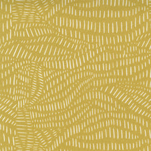 Load image into Gallery viewer, Words to Live By Scattered Lines in Mustard, Gingiber, Moda Fabrics, 48323 16