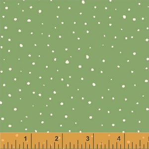 Snow Dots in Green, A Walk in the Woods, Whistler Studios, 50104-6