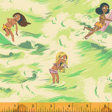 Load image into Gallery viewer, Malibu Sayulita Surfer Girls in Sea Breeze, Heather Ross, 52145-3