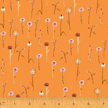 Load image into Gallery viewer, Far Far Away 3 Wildflowers in Orange, Heather Ross, 52757-12
