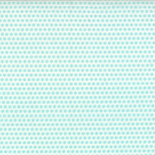 Load image into Gallery viewer, Happy Go Lucky Penny in White and Aqua, Bonnie and Camille, Moda Fabrics, 55065-22