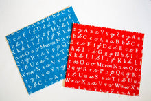 Load image into Gallery viewer, A is For Alphabet in Blue, MY-KT, 37340-4