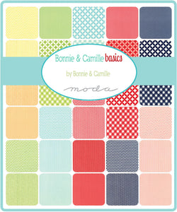 Bonnie and Camille Basics Charm Pack, Bonnie & Camille, 55023PP, Five-Inch Squares