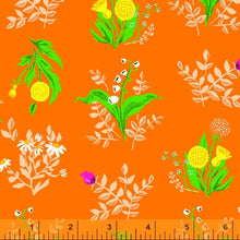 Load image into Gallery viewer, Bouquet in Orange, Heather Ross 20th Anniversary Collection, Windham Fabrics, 43483A-2