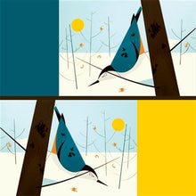 Load image into Gallery viewer, Charley Harper Vol. 1, White Breasted Nuthatch, The Original Collection, CH-10