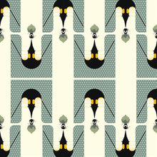 Load image into Gallery viewer, Charley Harper Nurture Brrrthday, 100% GOTS-Certified Organic Cotton Poplin, CH-21