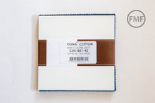 Load image into Gallery viewer, Kona Cotton 2019 New Colors Five Inch Charm Squares, Robert Kaufman, 100% Cotton Fabric Charm Pack, CHS-851-42