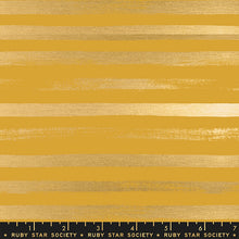 Load image into Gallery viewer, Zip in Goldenrod Metallic, Rashida Coleman Hale, Ruby Star Society, Moda Fabrics, 100% Cotton Fabric, RS1005 33M