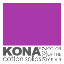 Load image into Gallery viewer, Cosmos Kona Cotton Color of the Year 2022, Five Inch Charm Squares, 100% Cotton Fabric Charm Pack, CHS-1018-42