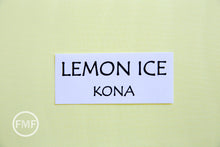 Load image into Gallery viewer, Lemon Ice Kona Cotton Solid Fabric from Robert Kaufman, K001-1846