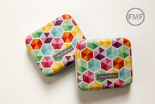 Load image into Gallery viewer, Moda Hexie Snap Shut Tin