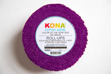 Load image into Gallery viewer, Cosmos Kona Cotton Color of the Year 2022 Roll Up, Kona Cotton Solids, RU-1063-40