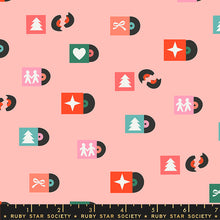 Load image into Gallery viewer, Flurry Christmas Tunes in Peach Fizz, Ruby Star Collaborative, RS5029 12
