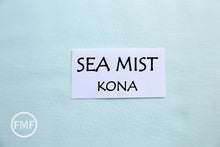 Load image into Gallery viewer, Sea Mist Kona Cotton Solid Fabric from Robert Kaufman, K001-1852