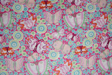 Load image into Gallery viewer, Once Upon a Time Starry Skies, Butterflies! in Hot Pink, De Leon Design Group, DE-7703-B