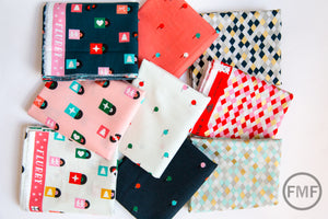 Flurry Gift Wrap in Ruby, Ruby Star Collaborative, RS5032 12M