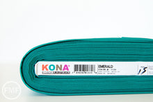 Load image into Gallery viewer, Emerald Kona Cotton Solid Fabric from Robert Kaufman, K001-1135