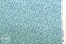 Load image into Gallery viewer, Framework Quarter Circles in Blue, Ellen Baker for Kokka Fabrics, Double Gauze Cotton Fabric, JG-41800-801A
