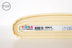 Meringue Kona Cotton Solid Fabric from Robert Kaufman, K001-1229