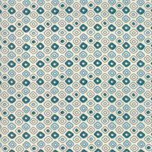 Load image into Gallery viewer, Spellbound Tribal Dots in Turquoise Vanilla Sky, Urban Chiks, 100% Cotton, Moda Fabrics, 31115 12