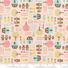 Load image into Gallery viewer, Home Sweet Home Goldie and the Three Bears in Pink, Stacy Iest Hsu, 100% Cotton Fabric, Moda Fabrics, 20572 12