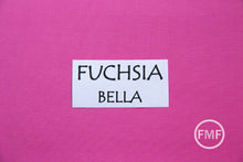 Load image into Gallery viewer, Fuchsia Bella Cotton Solid Fabric from Moda, 9900 190