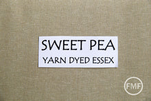 Load image into Gallery viewer, SWEET PEA Yarn Dyed Essex, Linen and Cotton Blend Fabric from Robert Kaufman, E064-201 Sweet Pea