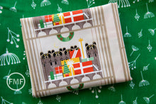 Load image into Gallery viewer, Charley Harper Holidays Gift Rapt, 100% GOTS-Certified Organic Cotton Poplin, Birch Fabrics, CHX-07