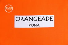 Load image into Gallery viewer, Orangeade Kona Cotton Solid Fabric from Robert Kaufman, K001-853