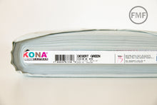 Load image into Gallery viewer, Desert Green Kona Cotton Solid Fabric from Robert Kaufman, K001-849