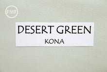 Load image into Gallery viewer, Desert Green Kona Cotton Solid Fabric from Robert Kaufman, K001-849