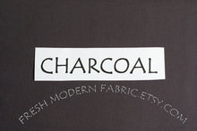 Load image into Gallery viewer, Charcoal Kona Cotton Solid Fabric from Robert Kaufman, K001-1071