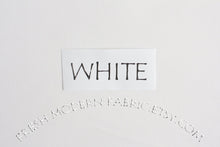 Load image into Gallery viewer, White Kona Cotton Solid Fabric from Robert Kaufman, K001-1387