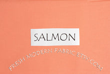 Load image into Gallery viewer, Salmon Kona Cotton Solid Fabric from Robert Kaufman, K001-1483
