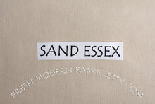 Load image into Gallery viewer, Sand Essex, Linen and Cotton Blend Fabric from Robert Kaufman, E014-1323